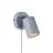 Nordlux Explore Vägglampa Metall Blå | Passande för GU10