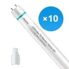 Flerpack 10x Philips LED Rör T8 MASTER Value (EM/Mains) Ultra Output 15.5W 2300lm - 830 Varm Vit | 120cm - Ersättare 36W